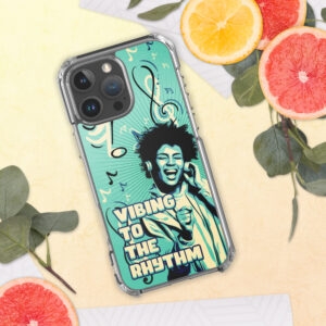 Vibing to The Rhythm Clear Case for iPhone®