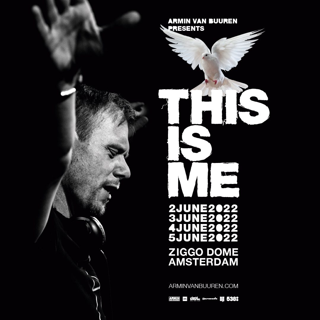 Armin Van Buuren live show has been postponed to 2022